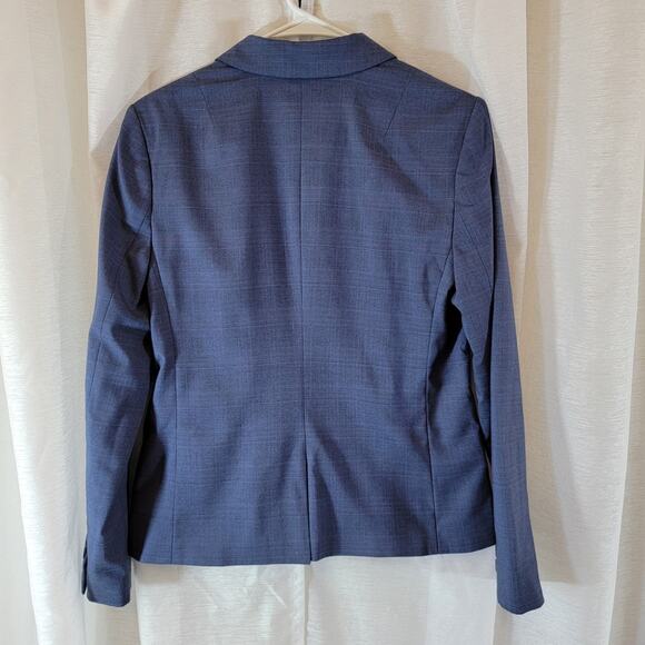 Banana Republic Boys Double-Breasted Blazer Suit Jacket Size 6 Blue - Picture 2 of 6